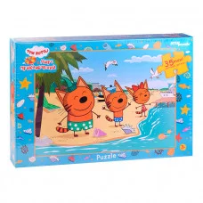 Пазлы 35 MAXI "Три кота (new 1)" (АО "СТС") 91277