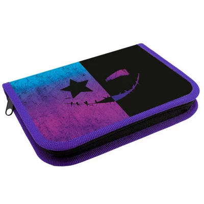 ПКТ 07-20 Mystic smile -пенал п/э 1-отдел. средний 190*130 с откидной планкой