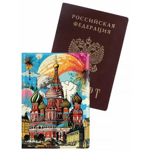 Обложка на паспорт Столица ПВХ ОП-0110