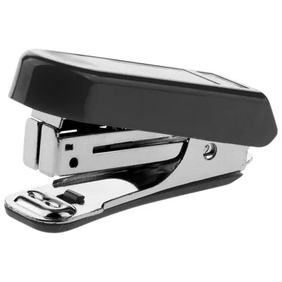 Мини-степлер №10 OfficeSpace до 7л., пластиковый корпус, черный 178884