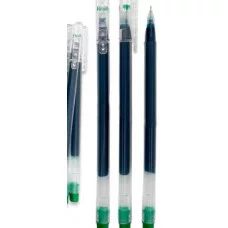 Ручка гелевая INTELLIGENT DK-422 0,5мм, игольчатый стержень, прозрачный трехгранный корпус, в пакете 333887