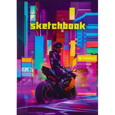 Скетчбук Мотоциклист А5, 48л, КБС (офсет) С48-4190