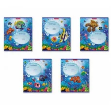 Тетрадь школьная ученическая ErichKrause Мир из пластилина 12 листов линейка 48827