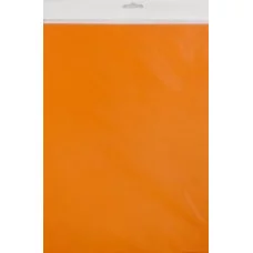 Цв. тонированная бумага А4, 10л. ПЭТ Оранжевый