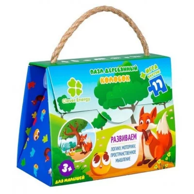 Деревянный пазл Колобок 5178