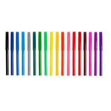 Фломастеры 18цв "Дрифт" смываемые вент колп карт упак  HATBER-ECO_ FP_089908 232456