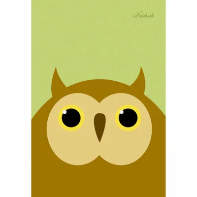 Блокнот А6 40л. Склейка. клетка. Сова. Дизайн 2 БСК64008