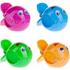 Точилка пластиковая "Рыбка", 1 отверстие, контейнер ХАТБЕР_ 125708