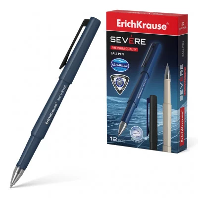 Ручка шариковая ErichKrause Severe Stick Classic 0.7, Super Glide Technology, цвет чернил синий 1шт 48079