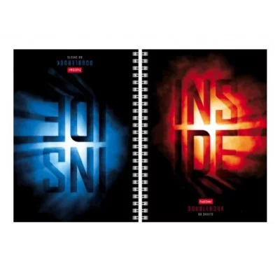 Тетрадь двойная с твердой обложкой 80л А5ф 145X205мм клетка 65г/кв.м на гребне-Эти заМУРчательные ко ТК8376