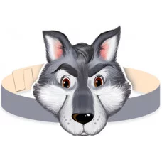 МА-12678 Маска-ободок. Волк / Маски-ободки изд-во: Сфера авт:(о) Маски 4607811855537