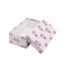 Коробка прямоугольная подарочная 1 шт Аниме девочка и панда 19 х 12 х 7,5 см РазборПП-4512