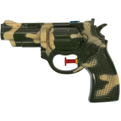 Водный пистолет 13см Военный револьвер 250-300 мл, дальность стрельбы 5-6 м И-8842