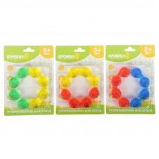 Игрушка прорезыватель "Кольцо" с водой, цвета МИКС 553307