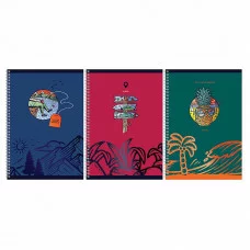 Тетрадь 96л., А4, клетка, на гребне BG "На лайте", выб. лак 350635