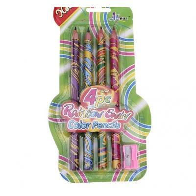 Карандаш многоцветный толстый заточенный ЦЕНА ЗА 1 ШТ 649386