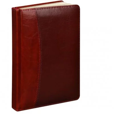 Ежедневник A5, 160л. недатир. SELECTION - КОРИЧНЕВЫЙ (160-5067) кожзам, золотистый срез 160-5067