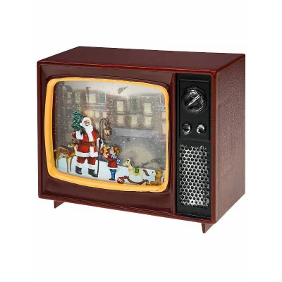 Подсвечник новогодний Санта 10*8.6*4.2 см Т-5959