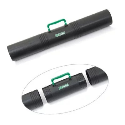 Тубус А1 с ручкой 3-х секционный, черный Стамм 119210