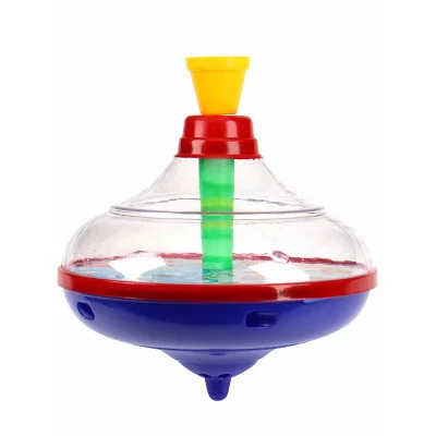 Юла 14см "Картинки" цвет микс И-4337