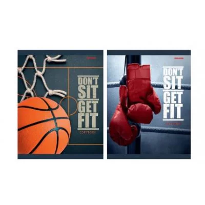 Тетрадь КЛЕТКА 96л. СПОРТ (96-7413) (цвет.мелов.обл.) 96-7413