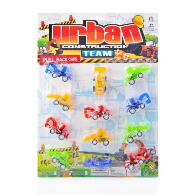 Набор машин на листе (10702070/280120/0021147, Китай) 60011-12B