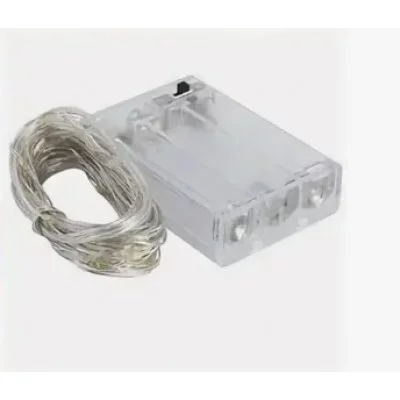 Гирлянда нить "КАПЕЛЬКА РОСЫ" на 3х батарейках Мульти 22382