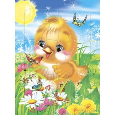 Пазл маленький Цыпленок 0+