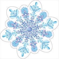 Украшение на скотче "Снежинка" 88.427