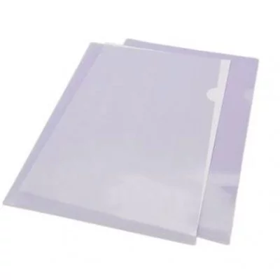 Папка уголок А4 DC-297 INTELLIGENT Светло-сиреневый, 220х310мм, пластик, однотонный 329105