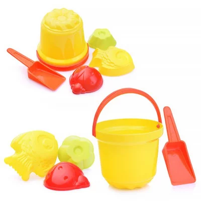 Песочный набор "Солнышко" (в сетке, 6 дет.) 9168