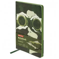 Блокнот А5 143x210 мм BRAUBERG VISTA Commando под кожу, гибкий, 80 л. 112081