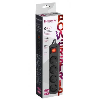 Сетевой удлинитель Defender G430