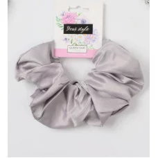 Резинка для волос "Орбита" цветная 13см серый 10526834