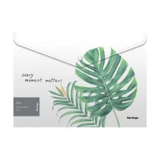 Папка-конверт на кнопке Berlingo "Eco" А4, 180мкм, с рисунком 327129