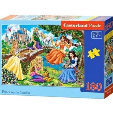 Пазл CastorLand 180 деталей Принцессы в саду В-018383