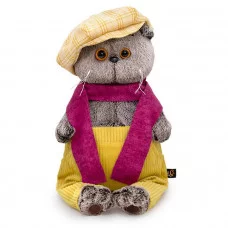 Кот Басик в кепке и шарфе Ks30-224