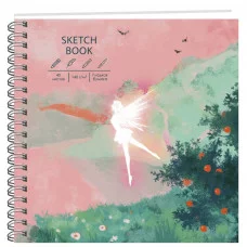 Скетчбук 195х195 40л "Страна грёз" КанцЭксмо ТС405486