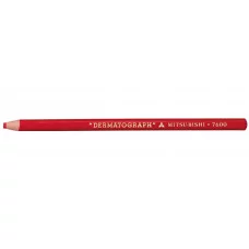 Карандаш цветной ЮНИ 1шт P-7600 красный 66836