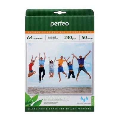 Фотобумага PERFEO А4 210х297 матовая PF-MTA4-230/50 M02 50л, 230г/м2