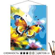 Картина по номерам на холсте 50х40 "Вестница тепла" КН5040106