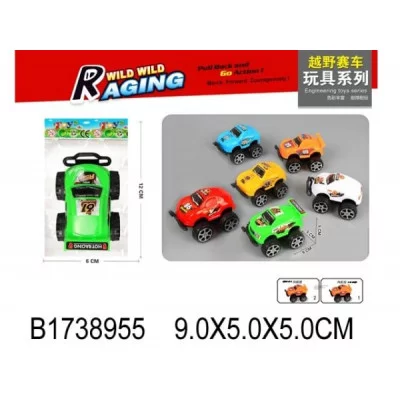 Машинка инерционная (9 см) "Монстр трак мини" цвет микс (арт. 1738955)