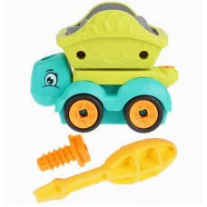 Игрушка конструктор. Динозавр в наборе отвертка 19х30см, в пакете 2313323