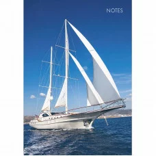 Книга для записей А5 100л "Под парусом"  КанцЭксмо