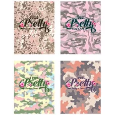 БЛОКНОТ А6 40л. на гребне КРАСОТА ЭТО СИЛА Б40-1419 ассорти, клетка