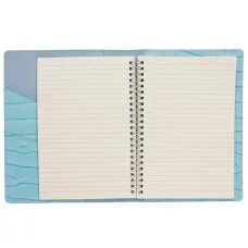 Тетрадь (студ., офис) А5 100л "Savage. Голубой" КанцЭксмо ТКС51005079