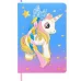 Блокнот-тетрадь: "ЕДИНОРОГ"; обложка-твёрдый переплёт с поролоном, матовый ламинат,цветная с рисунко МС-6922