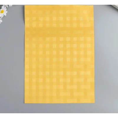 Бумага для творчества фактурная "Переплёт золотой" формат А4 2760033