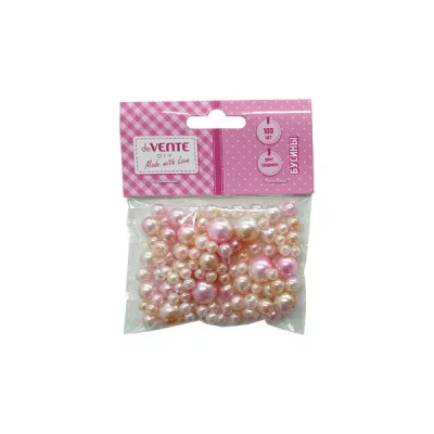 Бусины в наборе пластик "Pink Dream" 100шт градиент французская сирень е/п DEVENTE 8001206 858928
