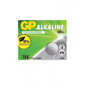 Батарейка 1шт GP LR43 (186) BC1 222288
